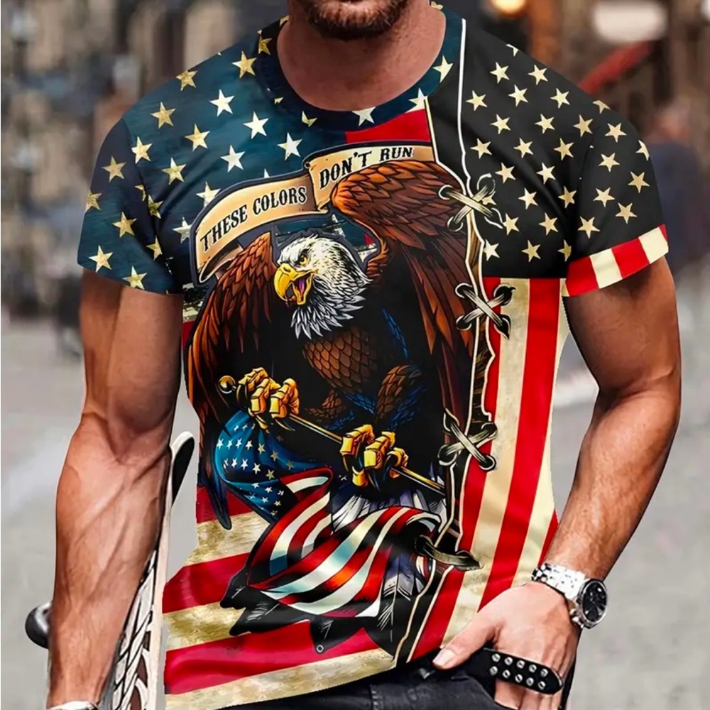 401. 🎉🇺🇸 Men’s Short Sleeve Casual Shirt